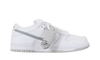 Nike SB Dunk Low Supreme 94 White Metallic Silver