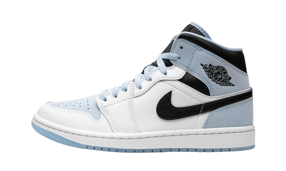 Air Jordan 1 Mid SE Ice Blue Black