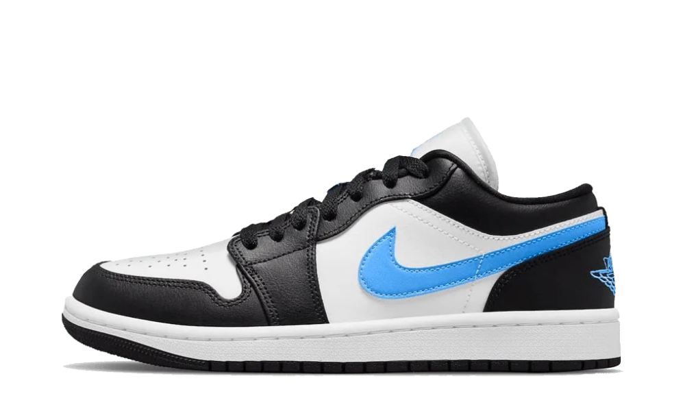 Air Jordan 1 Low Nero Blu Universitario
