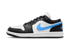 Air Jordan 1 Low Nero Blu Universitario