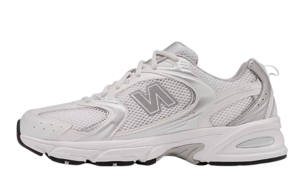 New Balance 530 White Silver Metallic