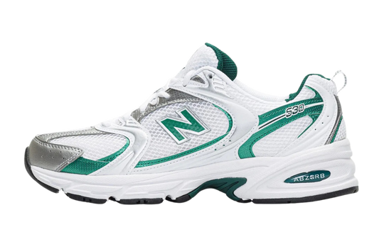 New Balance 530 White Nightwatch Green