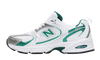 New Balance 530 White Nightwatch Green