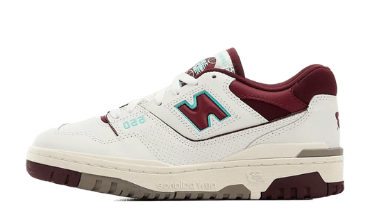 New Balance 550 Borgogna Ciano