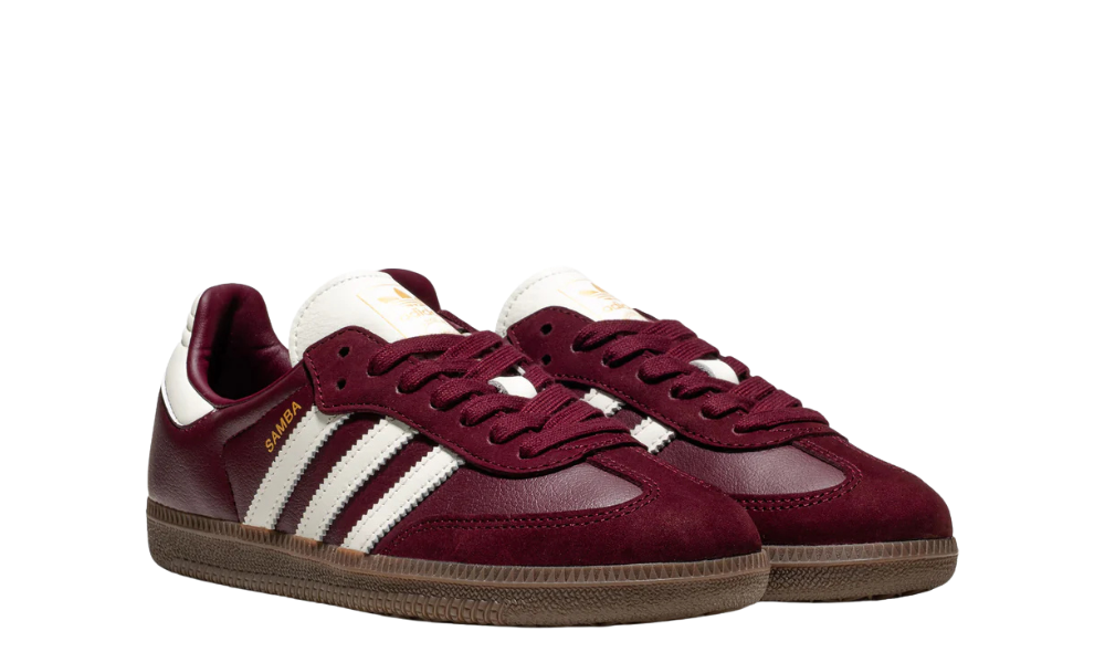 adidas Samba OG Maroon Off White Gum