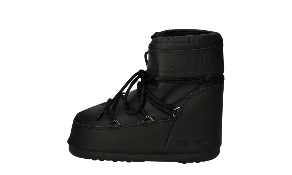 Moon Boot Icon Low Rubber Black