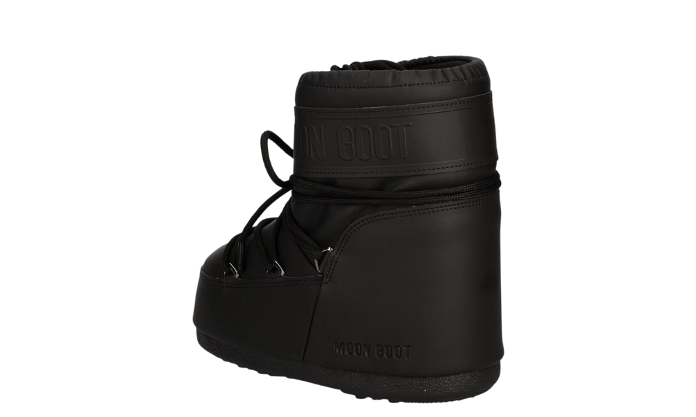 Moon Boot Icon Low Rubber Black