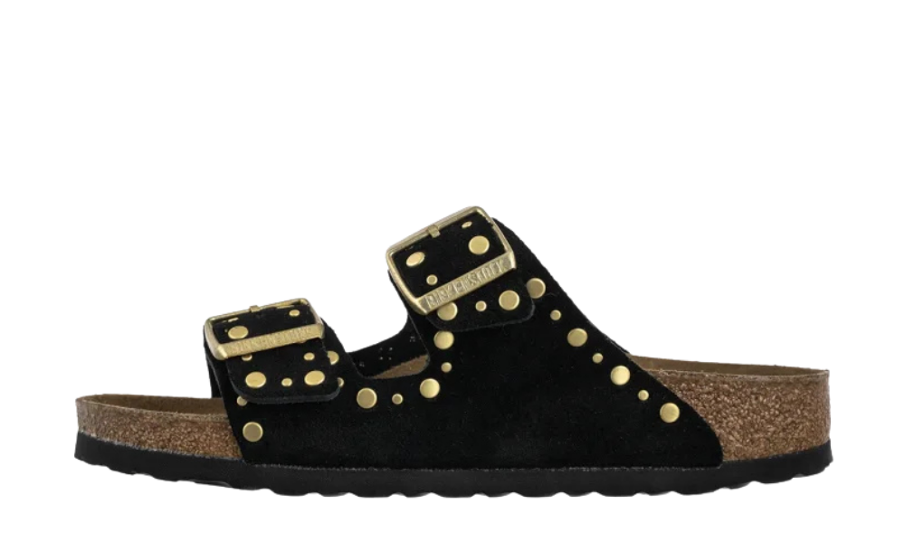 Birkenstock Arizona Rivet Border Black