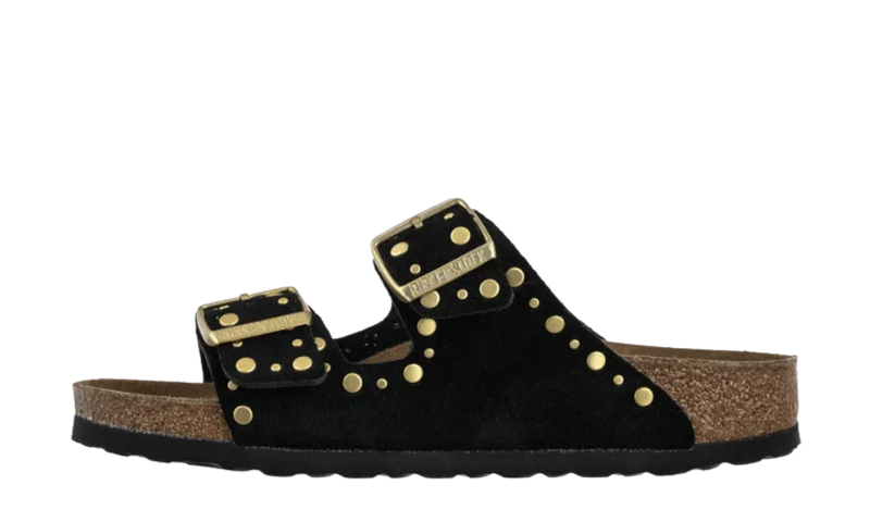 Birkenstock Arizona Rivet Border Black