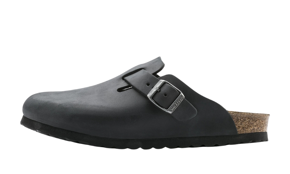 Birkenstock Boston Black Oiled Leather