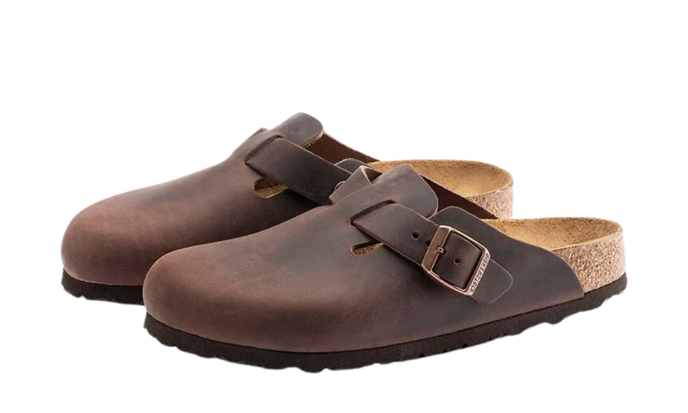 Birkenstock Boston Habana Oiled Leather