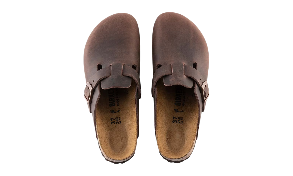Birkenstock Boston Habana Oiled Leather