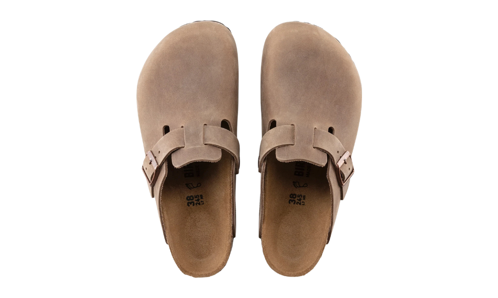 Birkenstock Boston Tabacco Brown Oiled Leather