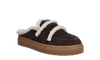 inuikii shearling mule brown
