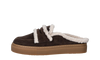 inuikii shearling mule brown