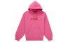 Supreme Box Logo Hooded Sweatshirt Magenta