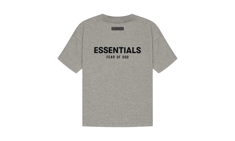 Fear Of God Essentials Dark Oatmeal T Shirt