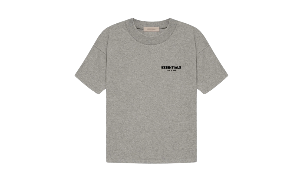 Fear Of God Essentials Dark Oatmeal T Shirt