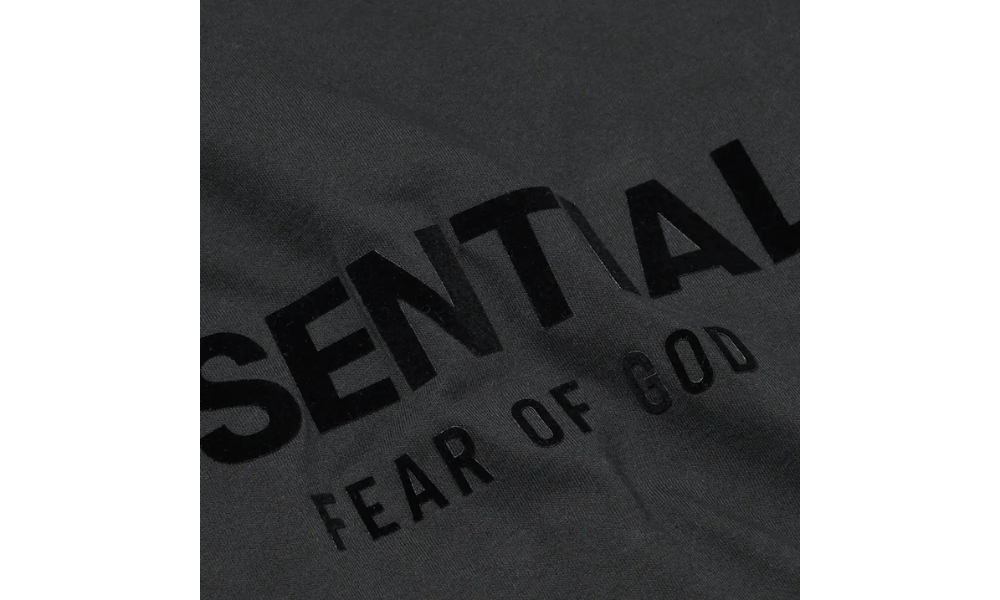 Fear Of God Essentials Black T Shirt