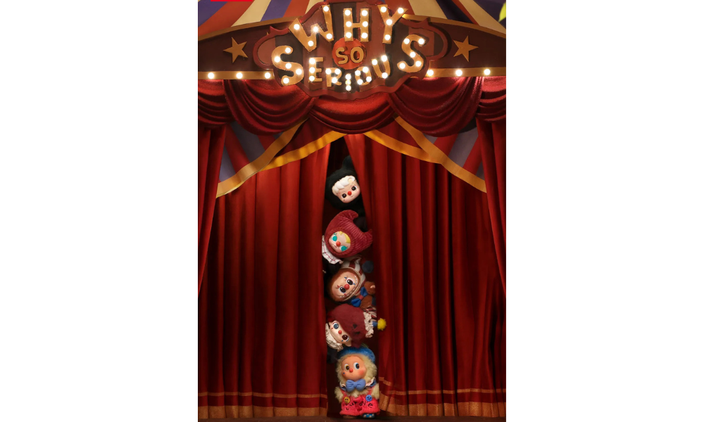 Pop Mart WHY SO SERIOUS Series Vinyl Plush Pendant Single Blind Box