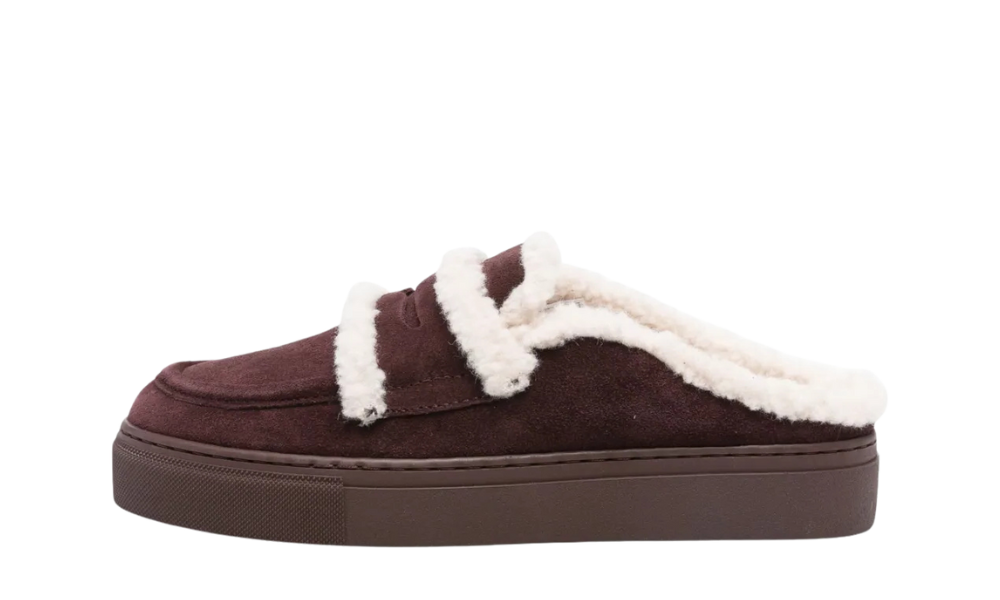 inuikii shearling mule BORDEAUX