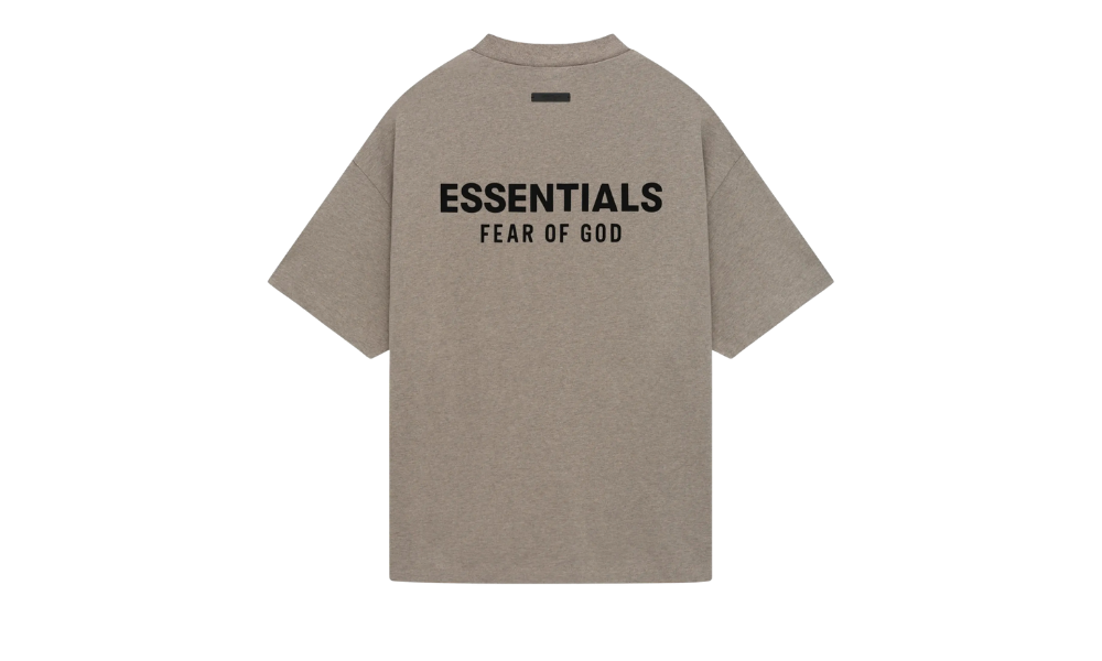 Fear of God Essentials Jersey Crewneck T-Shirt Heather Gray