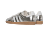 adidas Samba OG in pelle screpolata argento metallizzato