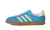 Adidas Gazelle Indoor Semi Blue Burst Almost Yellow