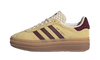 adidas Gazelle Bold Almost Yellow Maroon IF5937