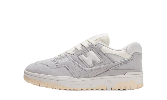 New Balance 550 in pelle scamosciata grigia