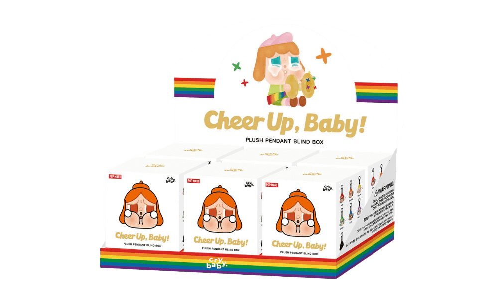 Pop Mart CRYBABY CHEER UP, BABY! Series Plush Pendant Sealed Case