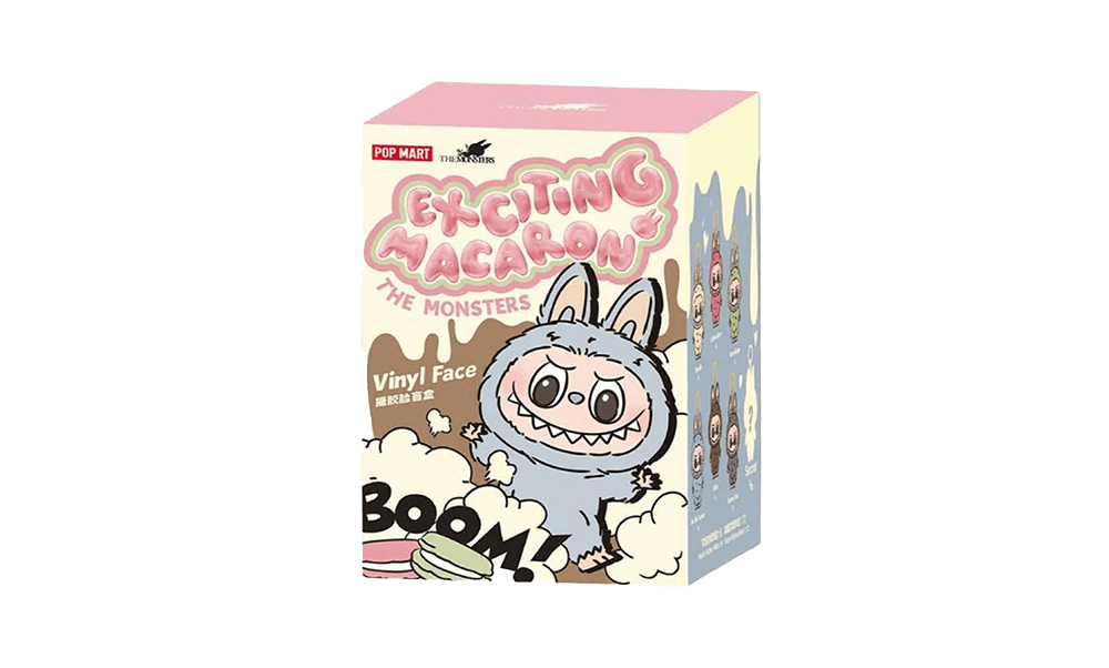 Pop Mart Labubu The Monsters Tasty Macarons Vinyl Face