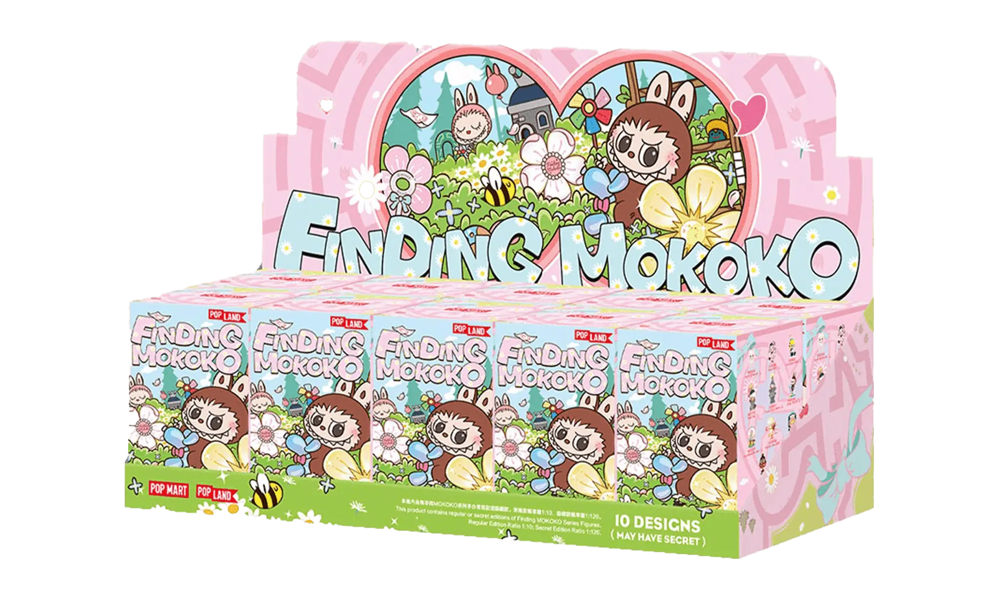 Pop Mart Finding Mokoko Series Figures Sealed Case