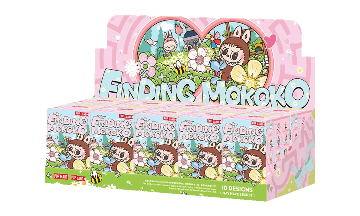 Pop Mart Finding Mokoko Series Figures Sealed Case