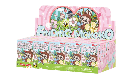 Pop Mart Finding Mokoko Series Figures Sealed Case