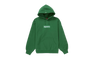 Supreme Box Logo Hooded Sweatshirt Green