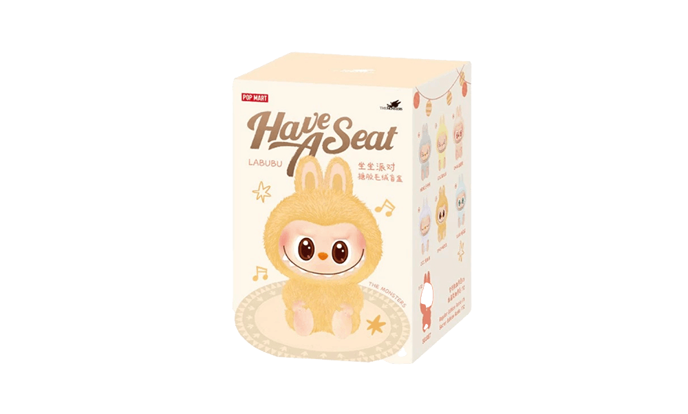 Pop Mart Labubu The Monsters Have a Seat Peluche in vinile