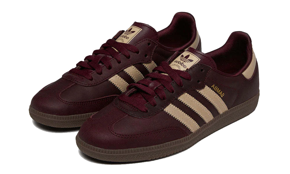 adidas Samba OG Maroon Crystal Sand