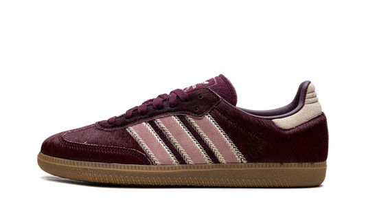 adidas Samba OG Maroon Sand Strata Pony