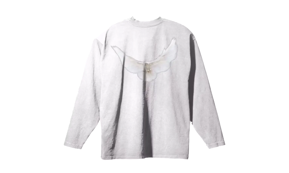 Yeezy Gap Engineered by Balenciaga Dove L/S T-shirt bianca