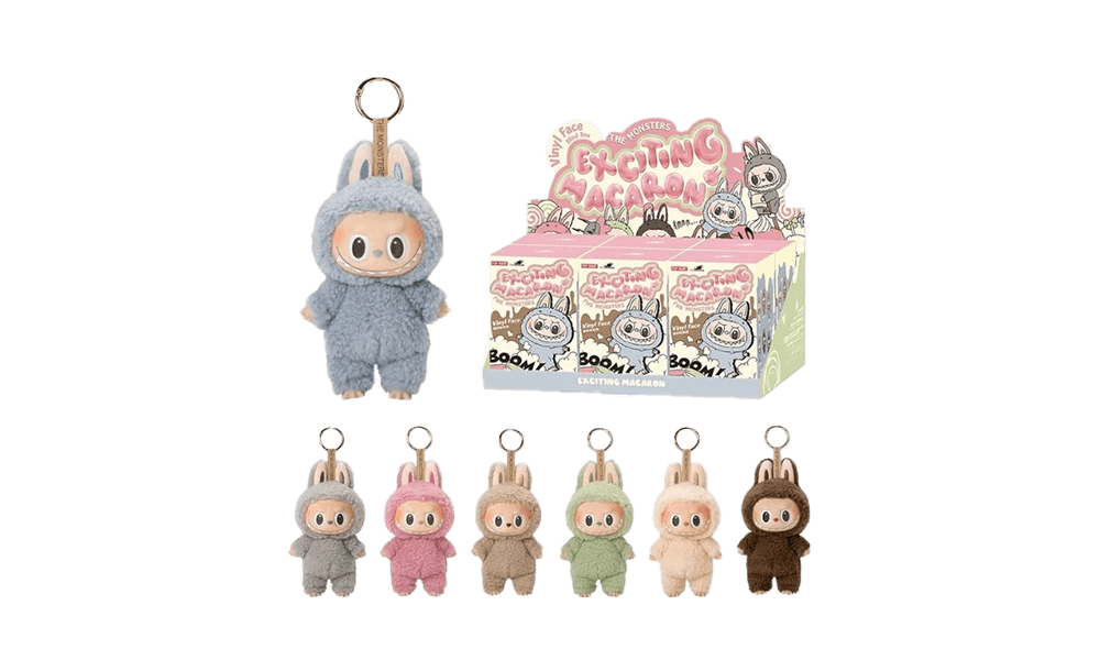 Pop Mart Labubu The Monsters Tasty Macarons Vinyl Face