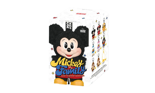 Pop Mart Disney Mickey Family Together Series Plush Keychain Single Blind Box