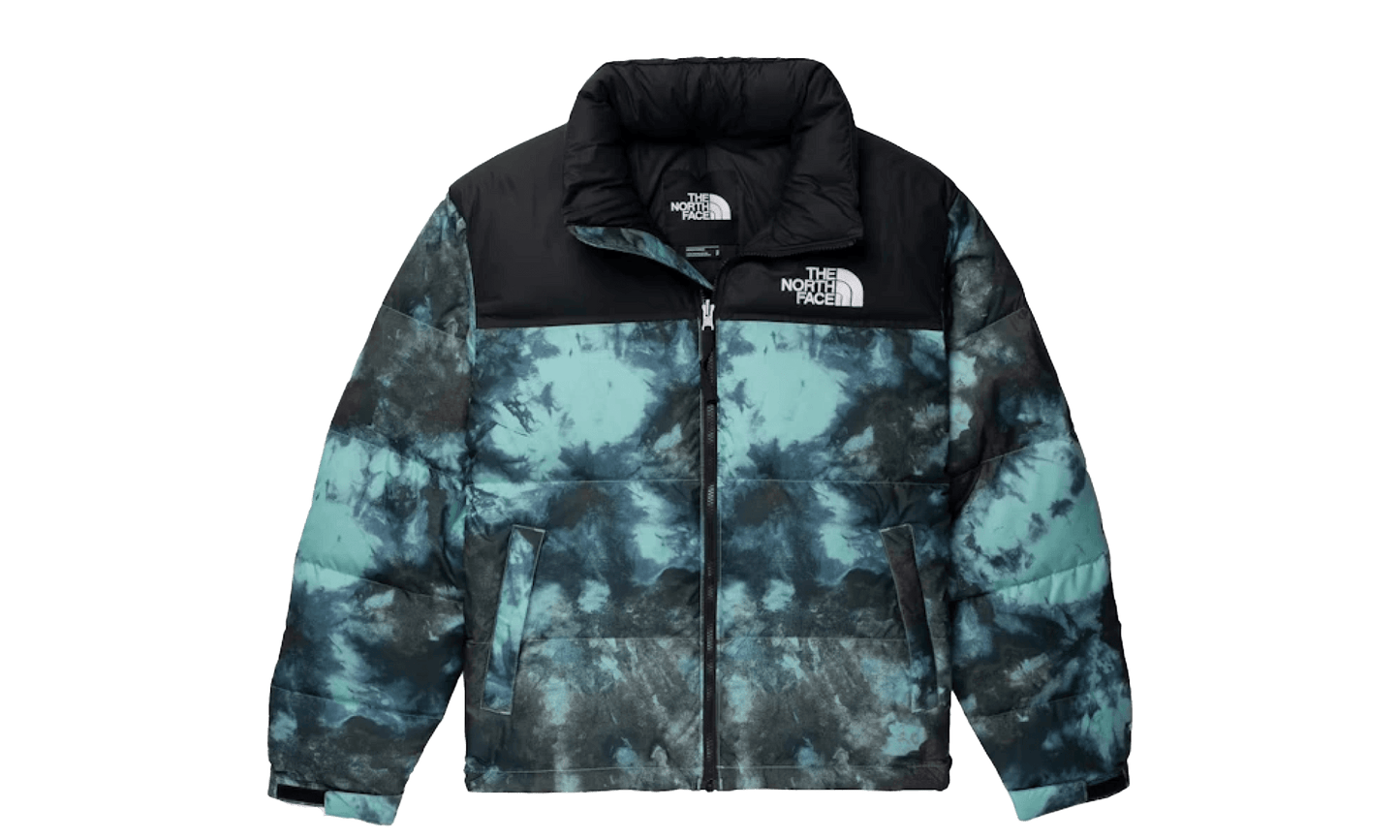 The North Face 1996 Retro Nuptse Jacket Wasabi Ice Print