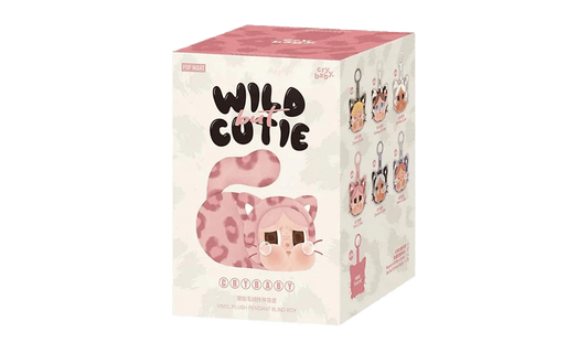 Pop Mart CRYBABY Wild but Cutie Series Vinyl Plush Pendant Single Blind Box