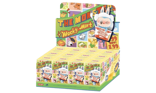 Pop Mart Labubu The Monsters Wacky Mart Series Figure Sealed Case