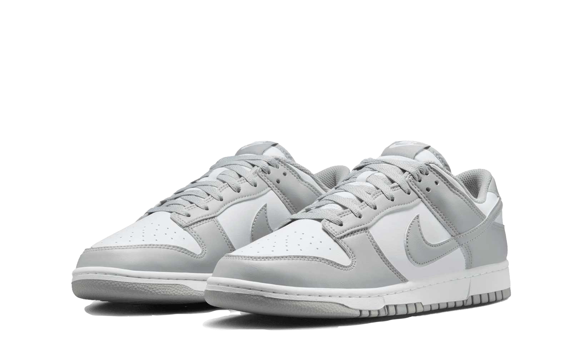 Nike Dunk Low Bianco Grigio Fumo Chiaro