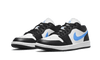 Air Jordan 1 Low Black University Blue - Secured Stuff