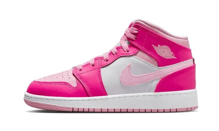 Air Jordan 1 Mid Fierce Pink - Secured Stuff