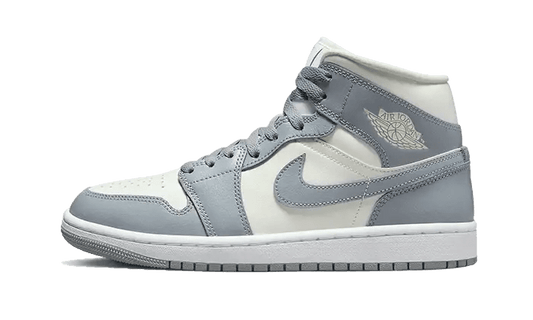 Air Jordan 1 Mid Grey Sail Stealth - Secured Stuff