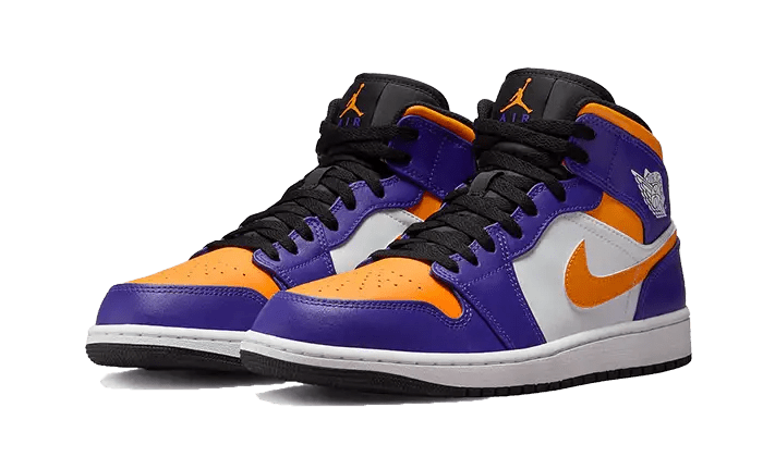 Air Jordan 1 Mid Lakers - Secured Stuff
